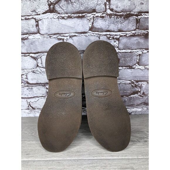 Clarks Bushacre 2 Brown Nubuck Leather Lace Up Chukka Boots Men Sz 8.5M US/41.5 main image 9